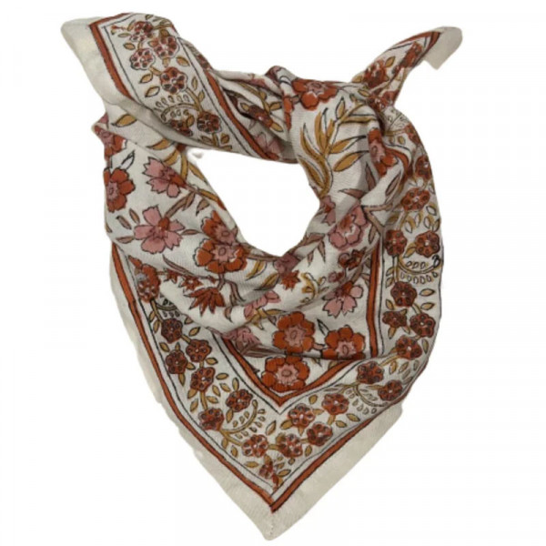 Foulard Dehli enfant - Brique