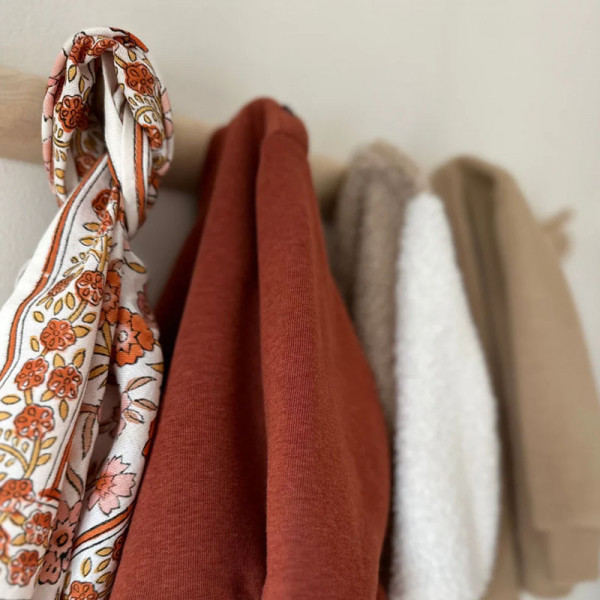 Foulard Dehli enfant - Brique