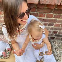 Foulard Dehli enfant - Brique