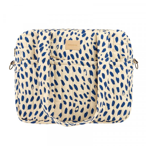 Sac à langer imperméable Hyde park - Leonie blue