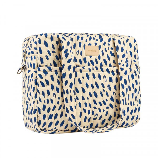 Sac à langer imperméable Hyde park - Leonie blue