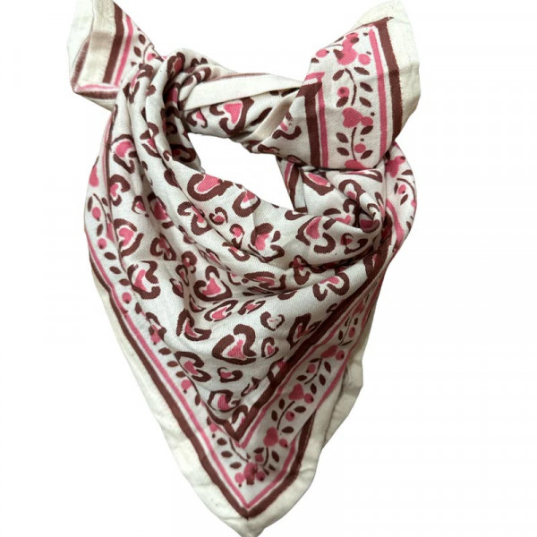 Foulard enfant - Leo cerise