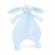 Doudou comforter lapin Bashful - Bleu