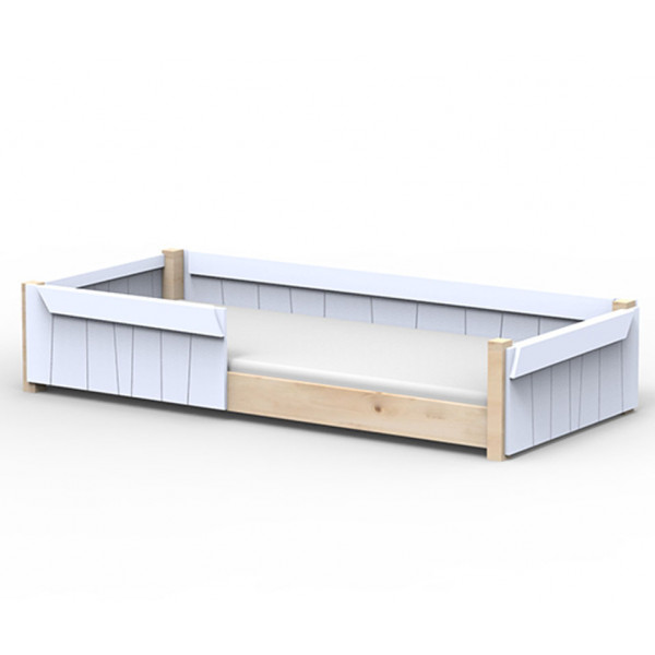 Lit Star Light Montessori - Bleu poudre