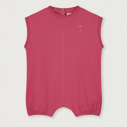 Combinaison bébé Pintuck - Cherry