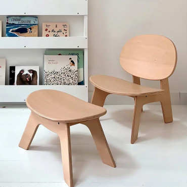 Chaise Hiro - Hêtre