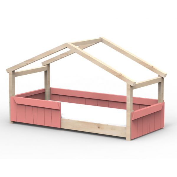 Lit Cabane Jade - Star Light - Corail