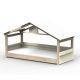 Lit cabane Noa - Star Light - Beige ivoire