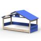 Lit cabane Noa - Star Light - Bleu Marseille