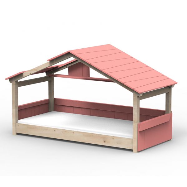 Lit cabane Noa - Star Light - Corail