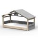 Lit cabane Noa - Star Light - Gris ciment