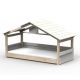 Lit cabane Noa - Star Light - Gris perle