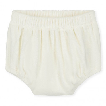 Bloomer en éponge bébé Pop Terry - Cream