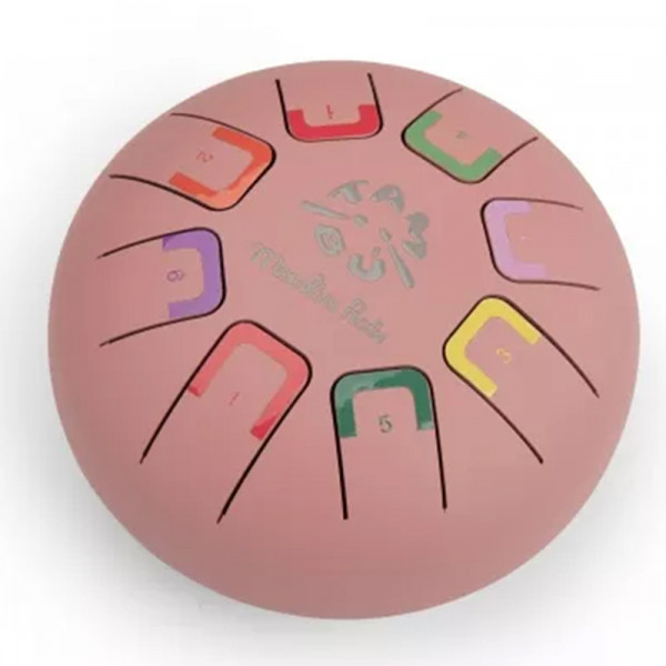 Petit tambour à languettes - Rose