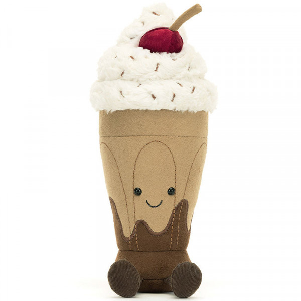Peluche Amuseable - Milkshake au chocolat