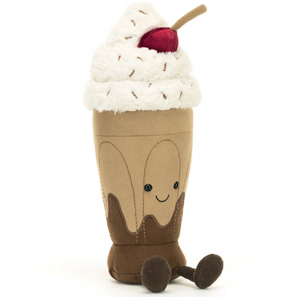 Peluche Amuseable - Milkshake au chocolat