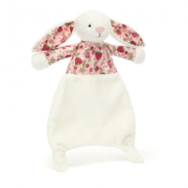 Doudou comforter lapin Bashful - Blossom cream berry