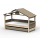 Lit Cabane Noa avec tiroir-lit - Star Light - Lin