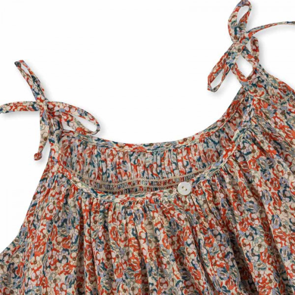 Robe à bretelles Pacey - Rosie rouge