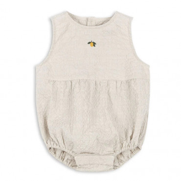 Barboteuse Elliot - Quarry stripe
