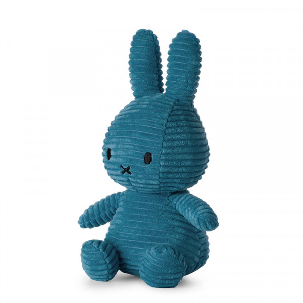 Peluche velours côtelé Miffy - Aviator blue
