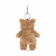 Porte-clés peluche ours Bartholomew