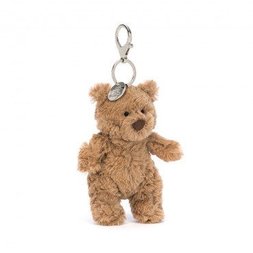 Porte-clés peluche ours Bartholomew