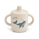 Tasse d'apprentissage Neil - Sea creature sandy