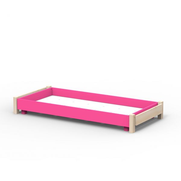 Kit évolutif tiroir-lit et rehausses - Star light - Rose été