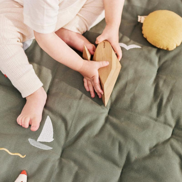 Tapis d'éveil sensoriel Meri - Sailboats