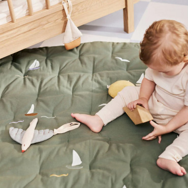 Tapis d'éveil sensoriel Meri - Sailboats