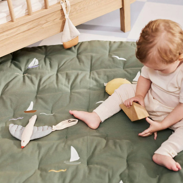 Tapis d'éveil sensoriel Meri - Sailboats