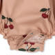 Barboteuse à volants Verbena - Ma grande cerise blush