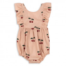 Barboteuse à volants Verbena - Ma grande cerise blush