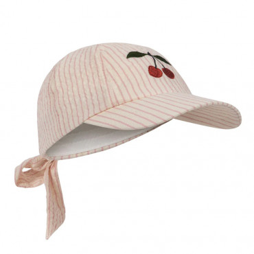 Casquette enfant Ellie - Peony stripe