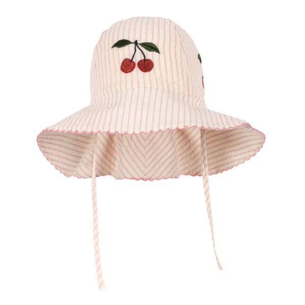 Chapeau de soleil Ellie - Peony stripe