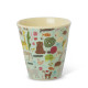 Petit verre en mélamine - Mint wildlife