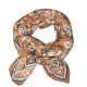 Foulard Dehli adulte - Abricot