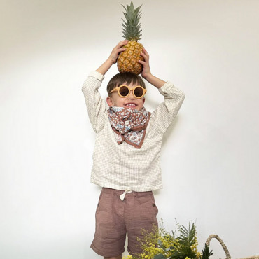 Foulard Dehli enfant - Cannelle