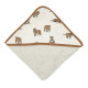 Cape de bain TEA - Tigre marron