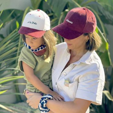 Casquette velours COLETTE - A la folie