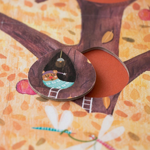Puzzle réversible - Mon petit pommier
