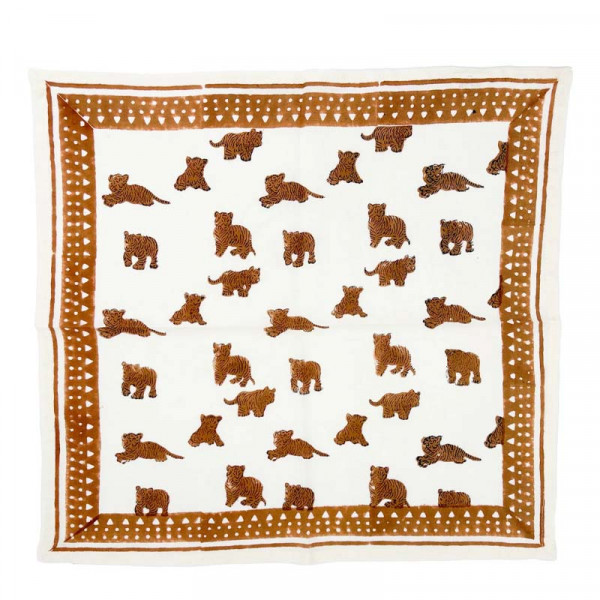 Foulard OSCAR enfant - Tigre milk