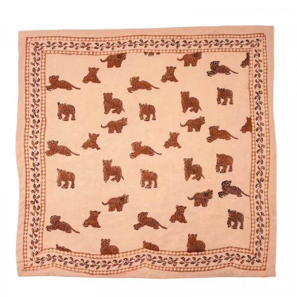 Foulard OSCAR enfant - Tigre peche