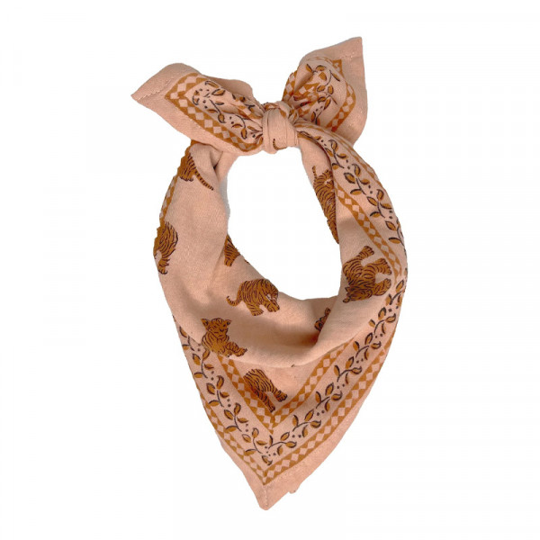 Foulard OSCAR enfant - Tigre peche