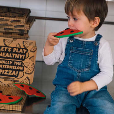 Puzzle bébé pizza – Wally la pastèque