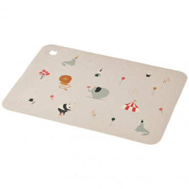 Set de table en silicone Jude - Circus sandy