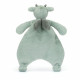 Doudou comforter dragon Bashful - Vert