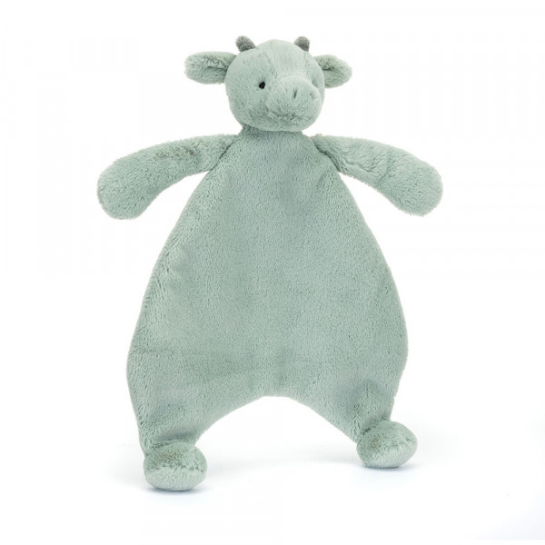 Doudou comforter dragon Bashful - Vert