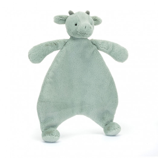 Doudou comforter dragon Bashful - Vert